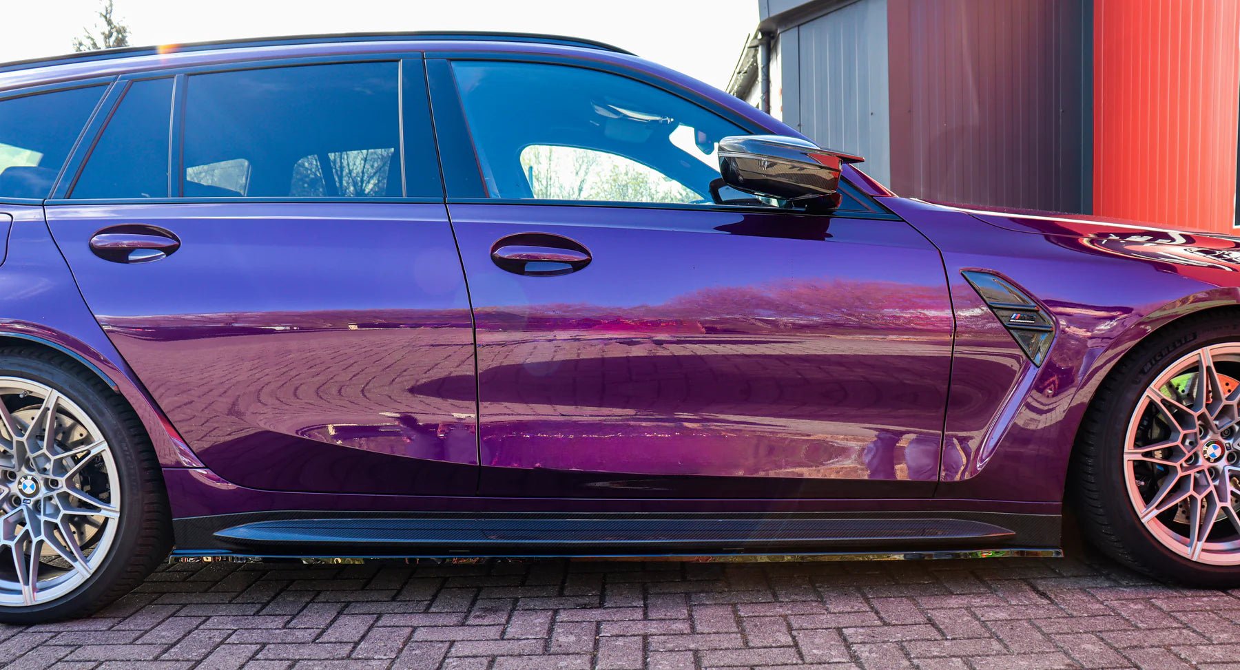 Seitenschweller Ansatz passend für BMW M3 G80 G81 - WEHRAN MOTORSPORT