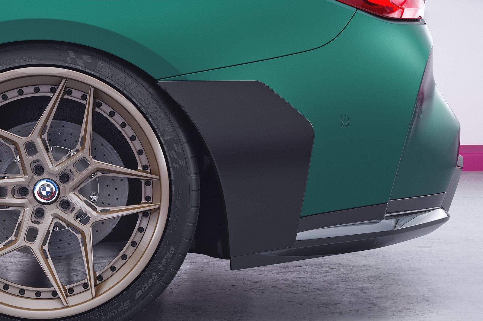 Side Blades / Heck Flaps mit ABE passend für BMW M4 G82 / G83 - WEHRAN MOTORSPORT