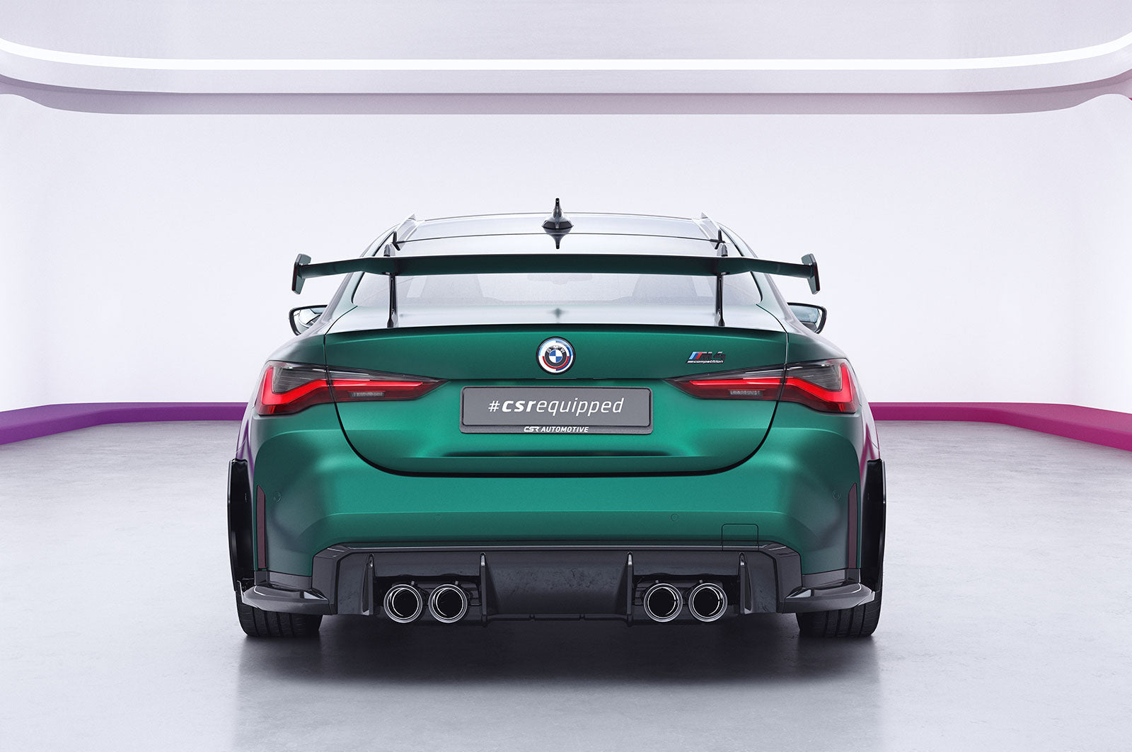 Side Blades / Heck Flaps mit ABE passend für BMW M4 G82 / G83 - WEHRAN MOTORSPORT