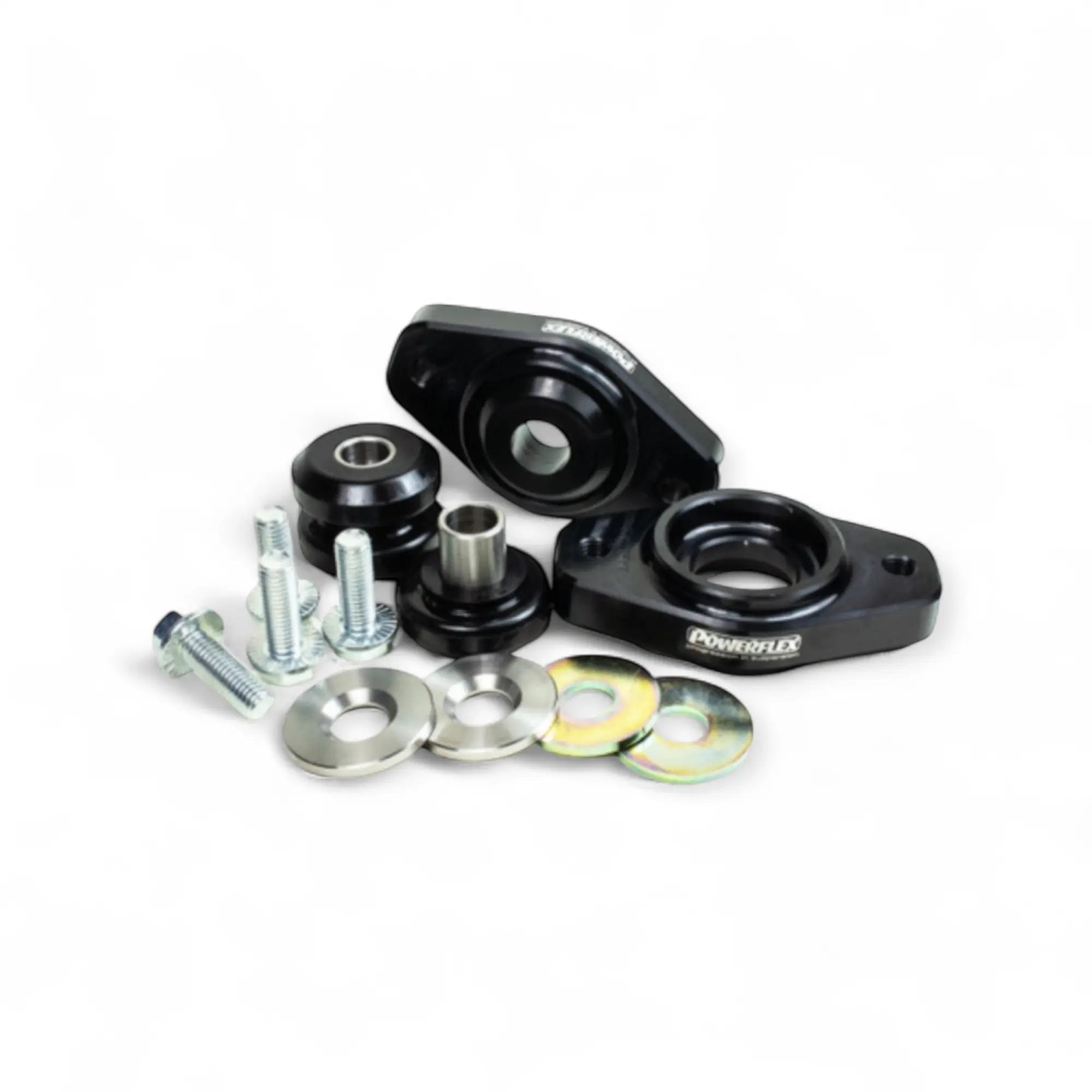 Stoßdämpferbefestigung & Halterung unten HA für BMW E90, E91, E92 & E93 (Powerflex Buchsen) - WEHRAN MOTORSPORT