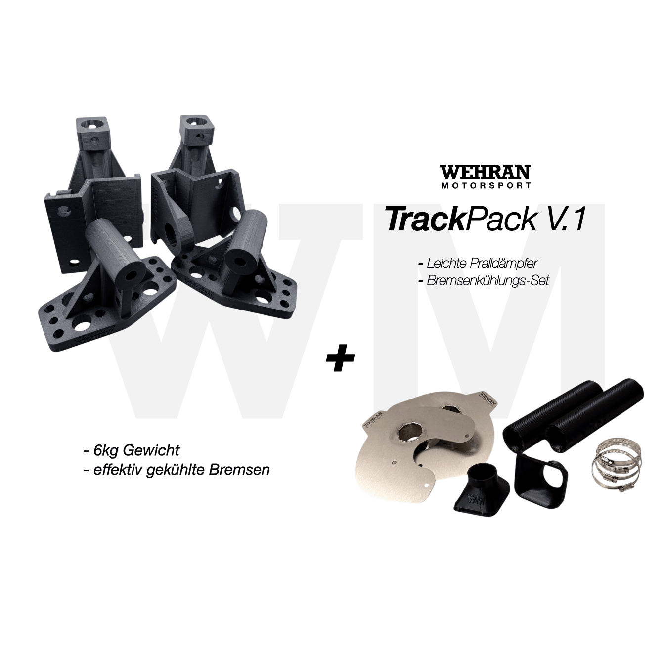 TrackPack Essential V.1 Bremsenkühlung Leichtbau passend für BMW E36 ...