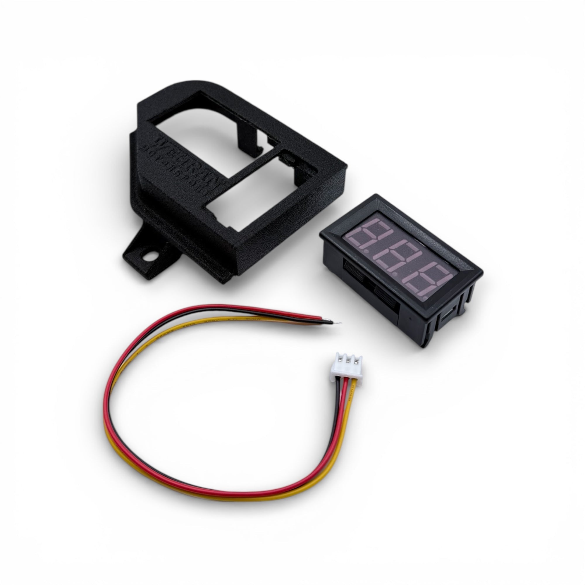 Voltmeter - Abdeckung / Bordspannungsanzeige passend für BMW E36 Coupe / Cabrio / Limousine - WEHRAN MOTORSPORT