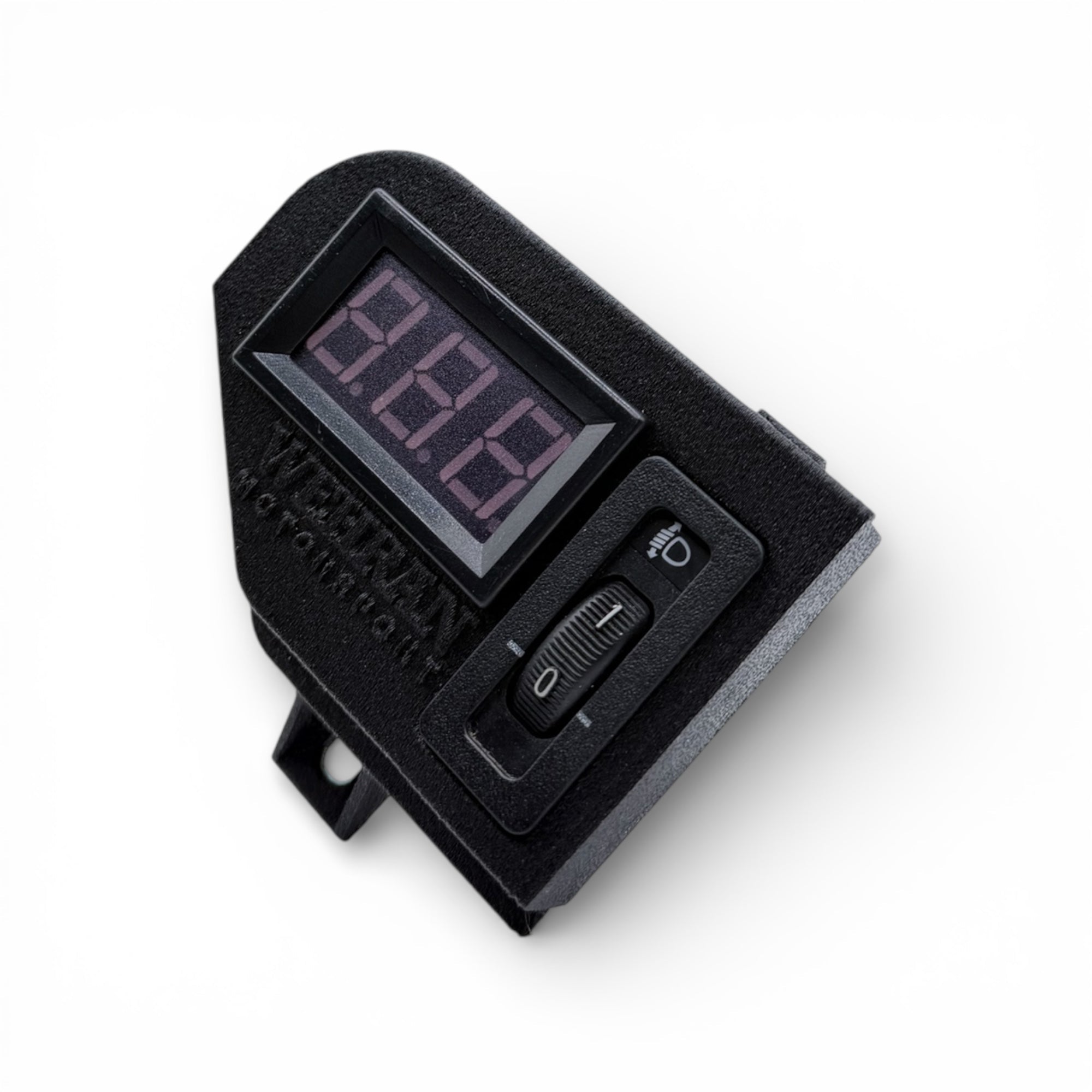 Voltmeter - Abdeckung / Bordspannungsanzeige passend für BMW E36 Coupe / Cabrio / Limousine - WEHRAN MOTORSPORT