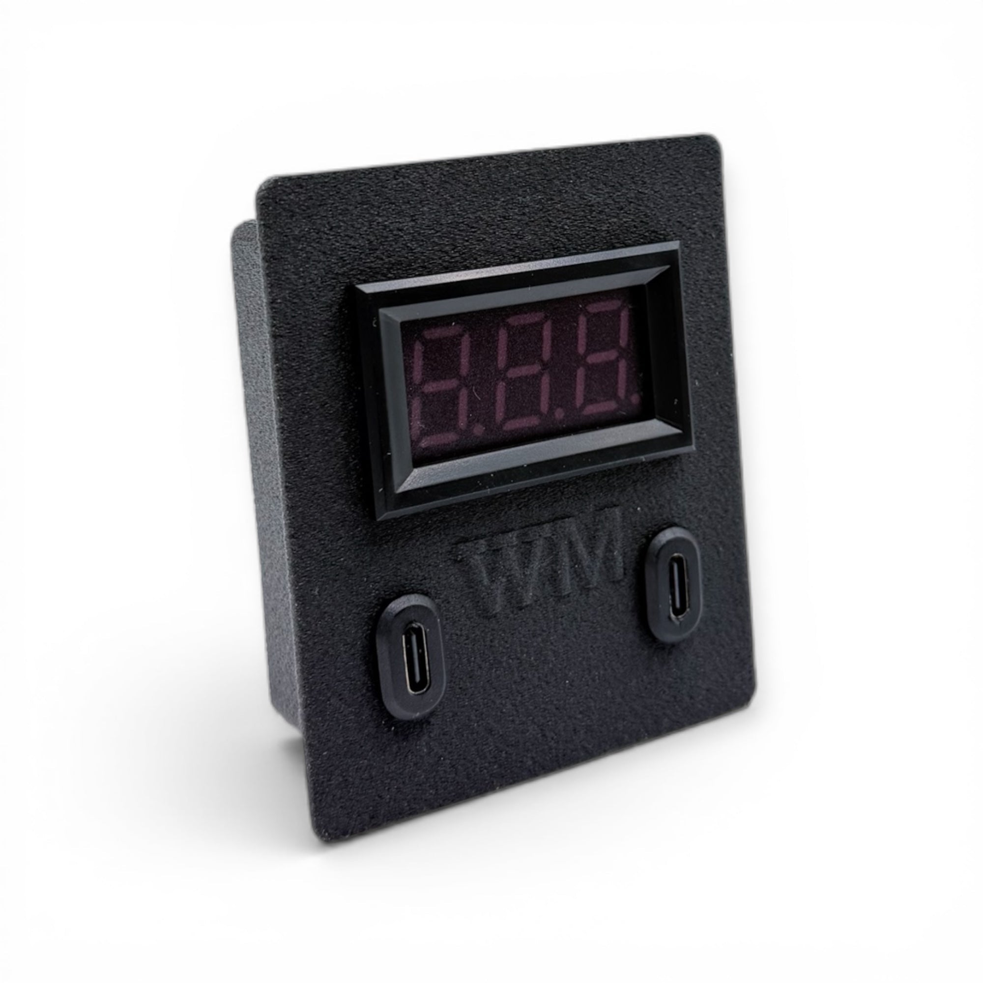 Voltmeter Bordcomputer - Blende mit USB - Ladefunktion passend für BMW E30 - WEHRAN MOTORSPORT