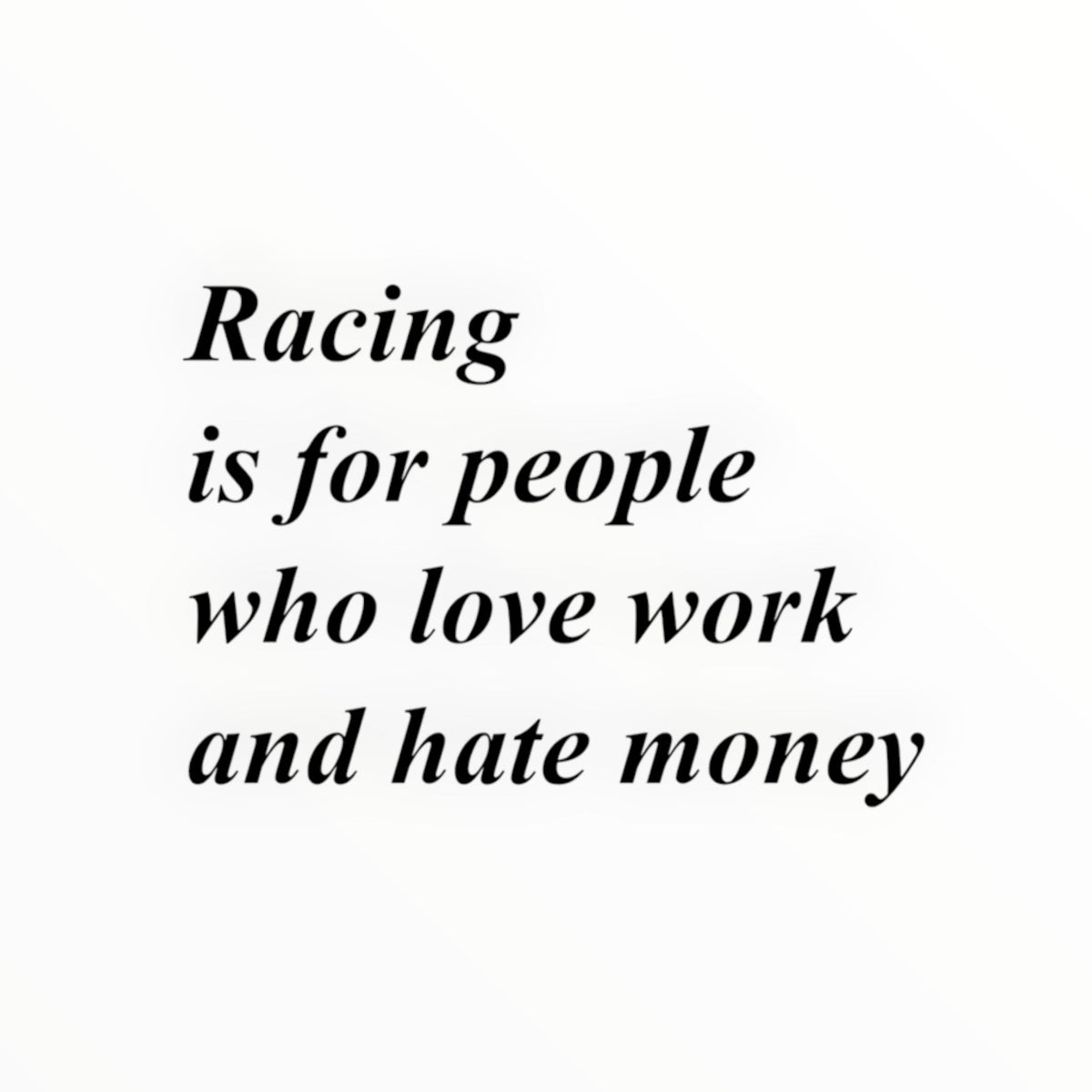 Work and Money Racing Sticker | Wehran Motorsport - WEHRAN MOTORSPORT